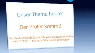 Videotutorial GDPdU-Export mit dem Syksa Rechnungswesen