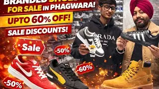 BRANDED SHOES MELA @ PHAGWARA | ਲੁੱਟ ਲਓ ਮੇਲਾ #lovepunjabvlogs 