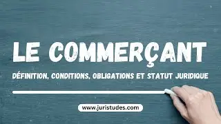 Le Commer&ccedil;ant : D&eacute;finition, conditions, obligations et statut juridique