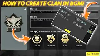How To Make Clan In BGMI 2023 || BGMI Me Clan Kaise Banaye 2023 || Tips To Get Players In Your Clan