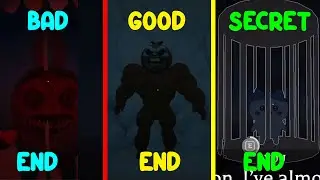 How to get All 3 Endings in Chiikawa [HORROR] | Roblox