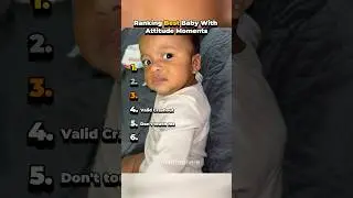 Рейтинг лучших моментов с участием младенцев #шорты