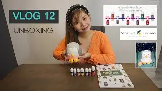 UNBOXING FEATHER THE OWL DIFFUSER STARTER KIT | YOUNG LIVING ESSENTIAL OILS  #YOUNGLIVING