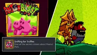 ALL Peanut Park & Boss Rush Secret Rooms (Hidden Spray Cans) - Antonblast THE END Update