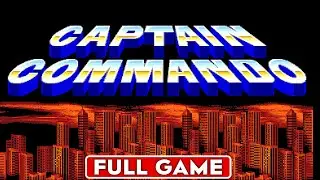 CAPTAIN COMMANDO |RETRO ARCADE Playthrough