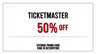 Ticketmaster Discount Code 2025 May