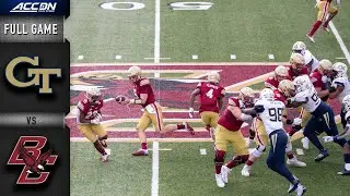 Georgia Tech vs. Boston College Full Game Replay | 2020 ACC Football