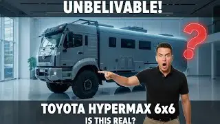 Этот автодом Toyota 6x6 меняет всё | Внедорожный зверь Hypermax 2026 года