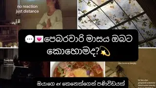 💬💌පෙබරවාරි මාසය ඔබට කොහොමද?💫| ඔයාගේ ex කෙනෙක්ගෙන් පණිවිඩයක්| collective reading sinhala|timeless 