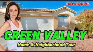 $465,000 Home & Neighborhood Tour in Green Valley, Henderson FULL REMODEL