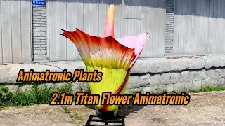 2.1m Titan Flower Animatronic | Enchanted Garden Beast