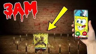 DO NOT FACETIME SPONGEBOB AT 3AM!! OMG HE ACTUALLY ANSWERED!! *SPONGEBOB CAME TO MY HOUSE*