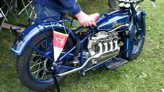 Indian 4 engine sound Indian Rally Zeddam 2011