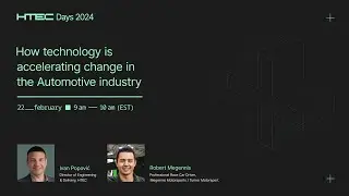 HTEC Days 2024 | How technology is accelerating change in the Automotive industry
