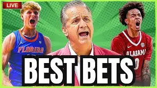 SEC Basketball SATURDAY BETS: Florida/Auburn, Alabama/Tennessee, More