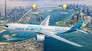 Perfect Weather Flight ✈️ Dubai &rarr; Doha | X-Plane 12 Highlights