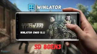 INACREDITÁVEL Escape from Tarkov Alpha 0.11 NO ANDROID VIA WINLATOR SNAPDRAGON 8GEN3 