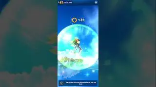 Mephiles complete run challenge mission in Beach zone Sonic Dash #sonic #sega #gaming @gaming81