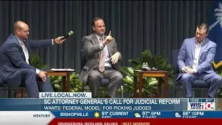 Attorney General Alan Wilson calls South Carolina to move to federal model for electing judicial...