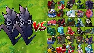 Plants Vs Zombies: 2 Obsidian Barley Plants Fusion Vs 30 Ultimate Zombies - PVZ Fusion 3.1
