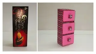 DIY Organizer using Dark Fantasy Box || Useful Craft || Best Out of Waste