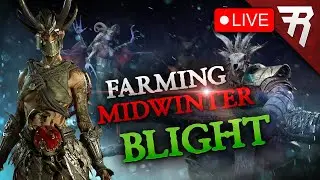 Diablo 4: Farming Midwinter Blight Holiday Event Livestream Gameplay
