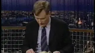 Conan introduces the talents of the staff