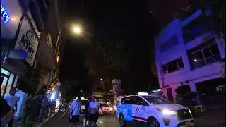 Ho Chi Minh City fight in front of Spa Linh Cherry between security staff and Chinese tourists