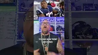 TEXANS SIGN TRENT BROWN!!!!