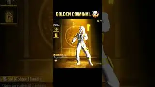 🔥 Upcoming Golden Criminal Bundle 🤯: Are You Ready for the Golden Heist? 💛☠ #shorts