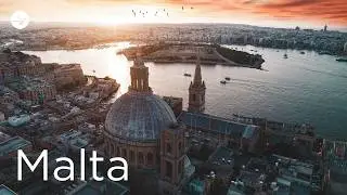 [4K UHD] Malta🇲🇹 Ambient Drone Film + Ambient Chillout Music&nbsp;for Relax