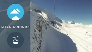 Gletscherjet 4 gondola Kitzsteinhorn Glacier | Piste View