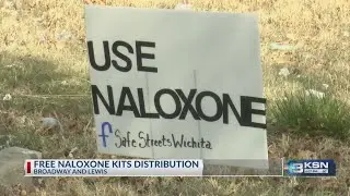 Free Narcan handed out by Safe Streets Wichita