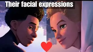 The way miles and Gwen look at each other | analysis