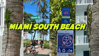 Miami VLOG - South Beach Walking Tour  [4K] #2025 #miami #southbeach