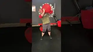 275 lb sandbag for reps! #workout #fitness #strongman #sandbagworkout #cerberusstrength #shoulder