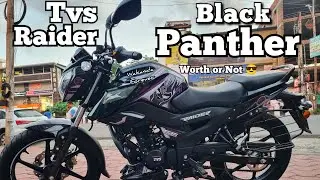 New Tvs Raider 2023 Black Panther Edition || Detailed Review || Good Or Bad || Wanderer Ashu
