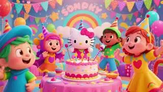 Kitty&rsquo;s Birthday Party 2 🎉🐱 | Fun Kids Celebration Song