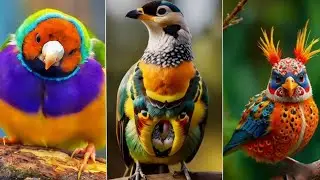 7 ANIMALS with UNIQUE Colors and Shapes in the World