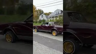 Lowrider Hopping down street #regal #gbody #lowrider #hydraulic #hydraulics #car #fyp #hop #classic