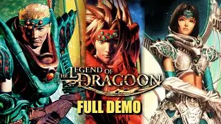 The Legend of Dragoon PS1 Full Demo Gameplay Playthrough No Commentary