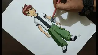 BEN10 | Ben Tennyson 2D Drawing | #ben10 #drawing #2danimation