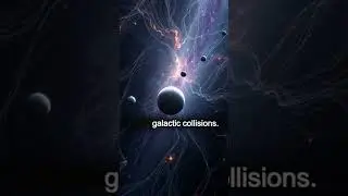 Cosmic Highways of Dark Matter! #space #cosmos #galaxies #darkmatter #filaments #stars #universe