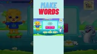 Making Words with 3 letters #superkidslearning #shortvideo #viralshots #forkids #wordsforkids