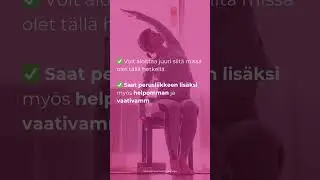 Tuolijooga - 30 p&auml;iv&auml;n ohjattu matka