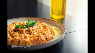 Turkish carrot salad (Havuç Tarator)