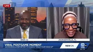 Jacksonville reporter discusses viral post-game exchange