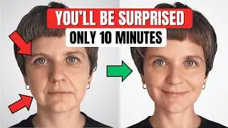 Lift Your Face & Smooth Wrinkles in 10 Minutes Naturally | Morning Routine