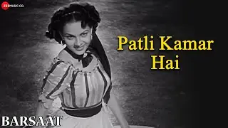Patli Kamar Hai | Barsaat | Raj Kapoor & Nargis | Lata Mangeshkar & Mukesh | Shankar Jaikishan
