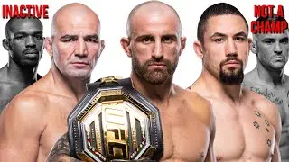 The UFC Pound for Pound list is broken so I fixed it (PRE UFC 283)